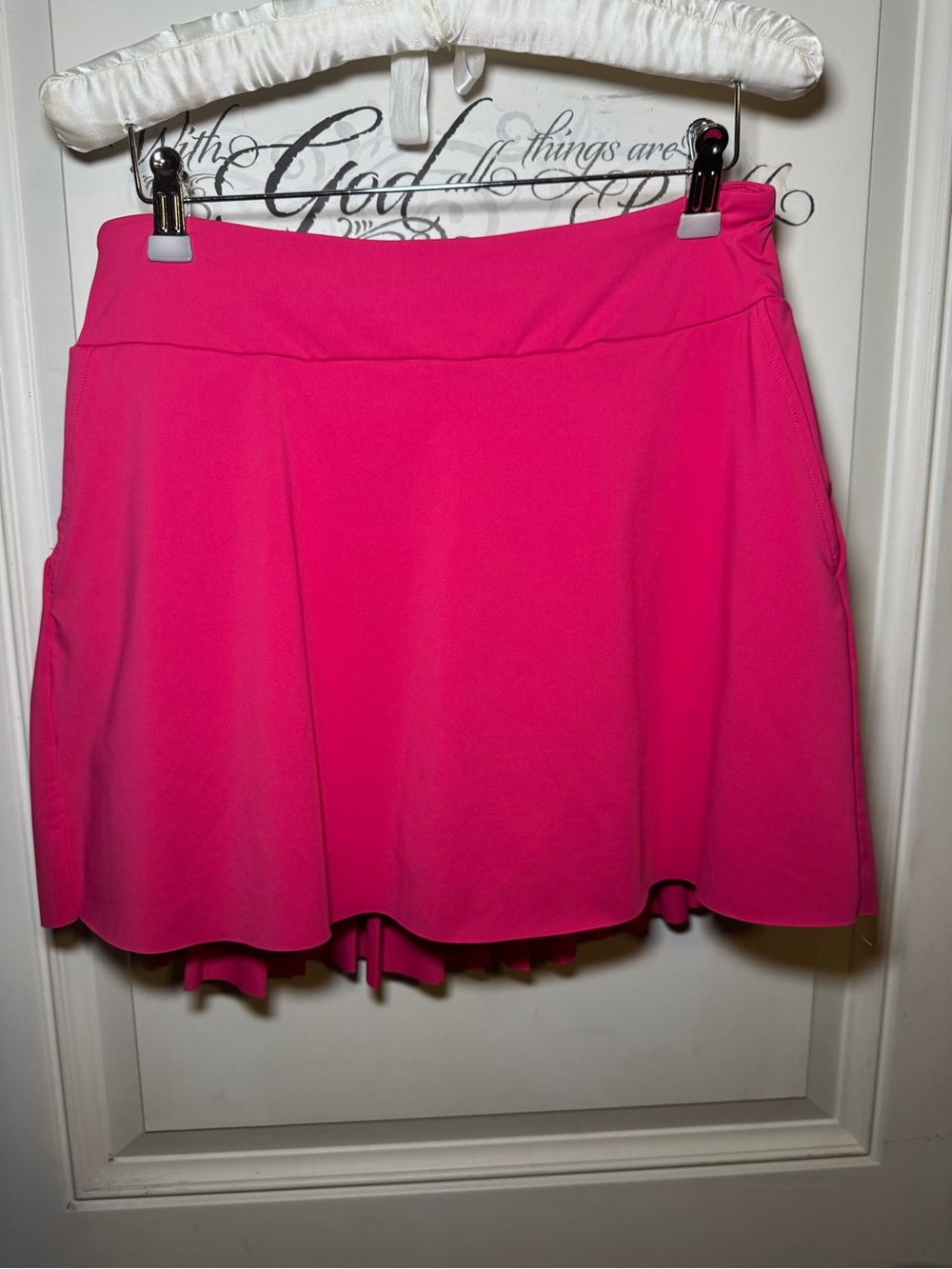 Kyodan Hot Pink Athletic Mini Skirt